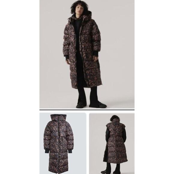 Adidas Stella McCartney Al Aire Libre Down Warm Puffer Coat Vest Oversized SzXL - Picture 2 of 16